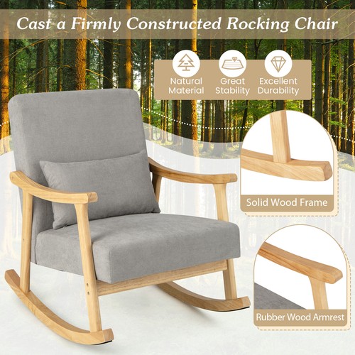 Indoor rocker armchair - rocker,