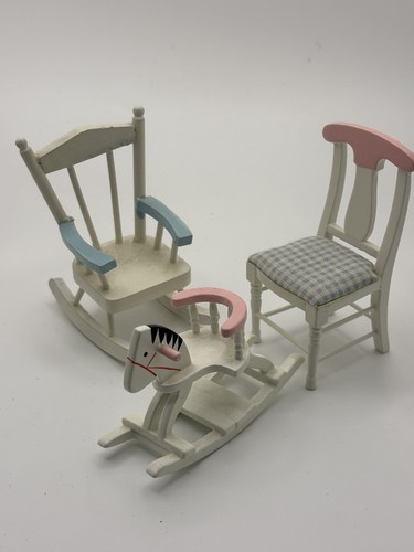 Dolls house nursery set baby - nursery,